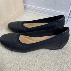 Clarks Collection Black Shoes Flats Women's Size 12 Comfort